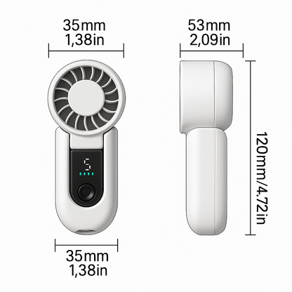 FC02 Handheld Mini Fan - Fan C