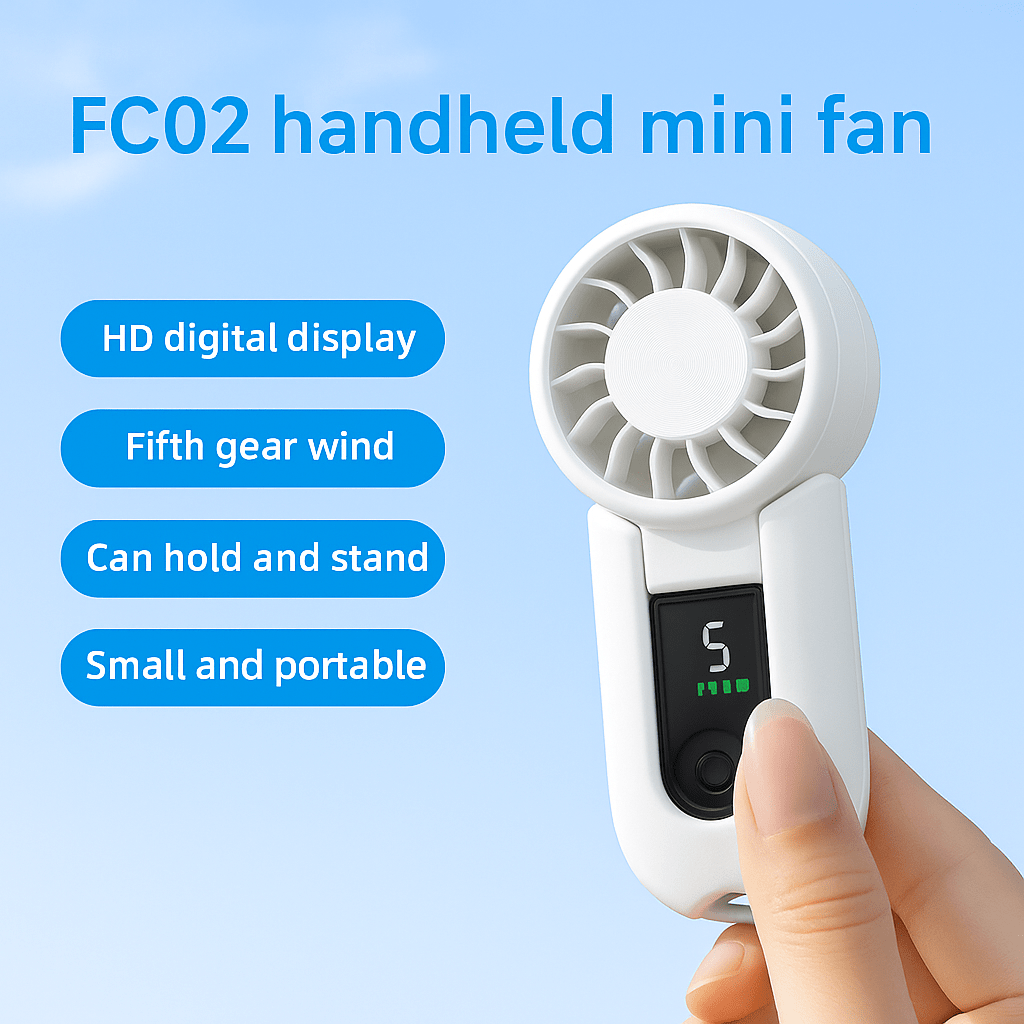 FC02 Handheld Mini Fan - Fan C