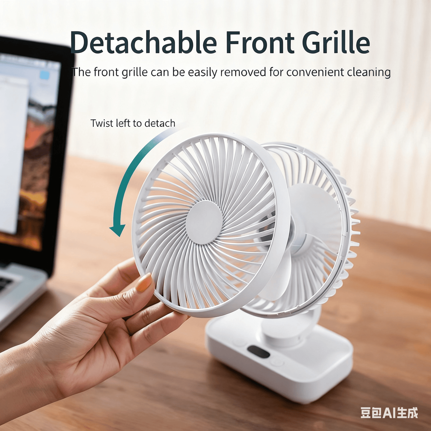 FC30 Desktop Oscillating Fan - Fan C