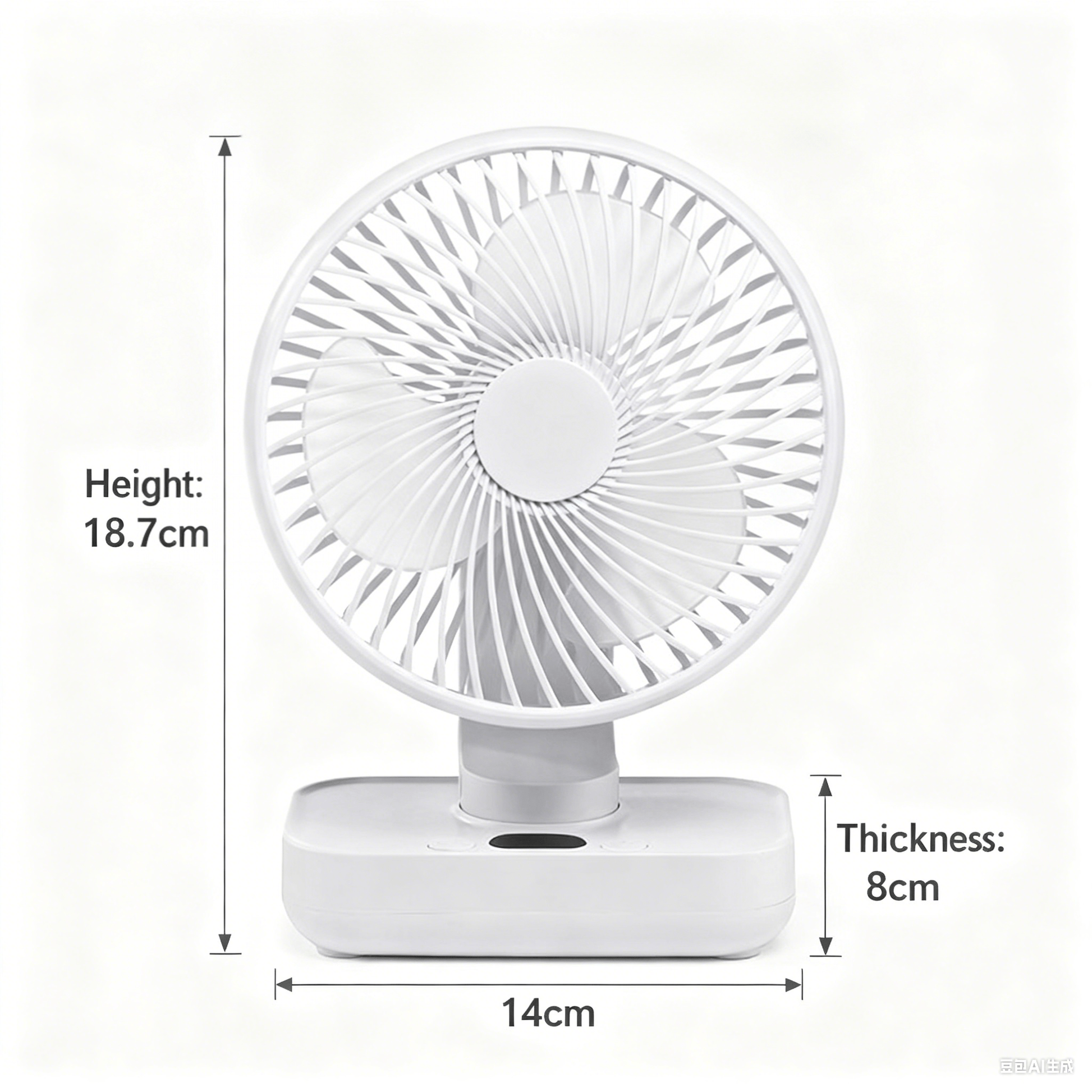 FC30 Desktop Oscillating Fan - Fan C