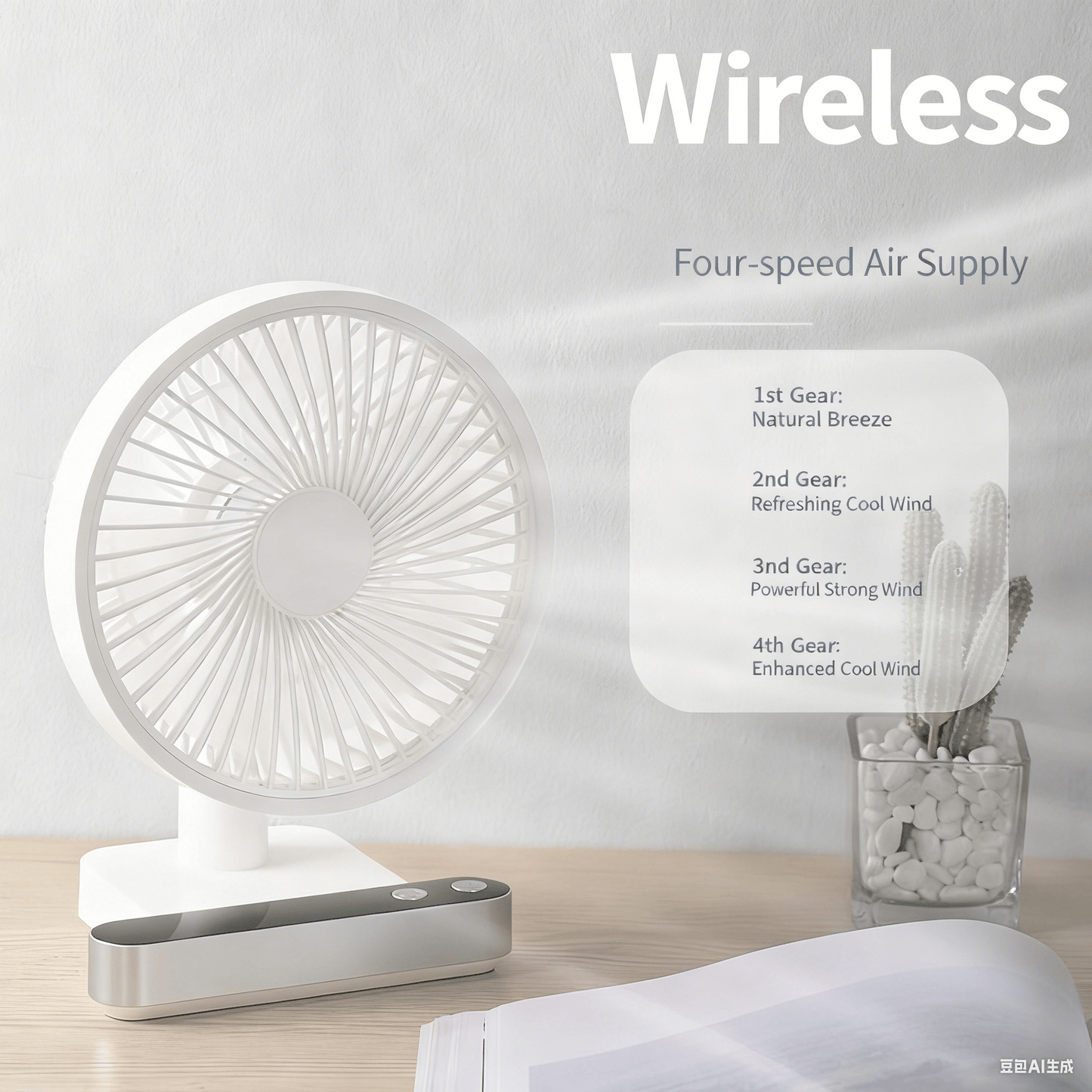 FC31 Desktop Oscillating Fan - Fan C