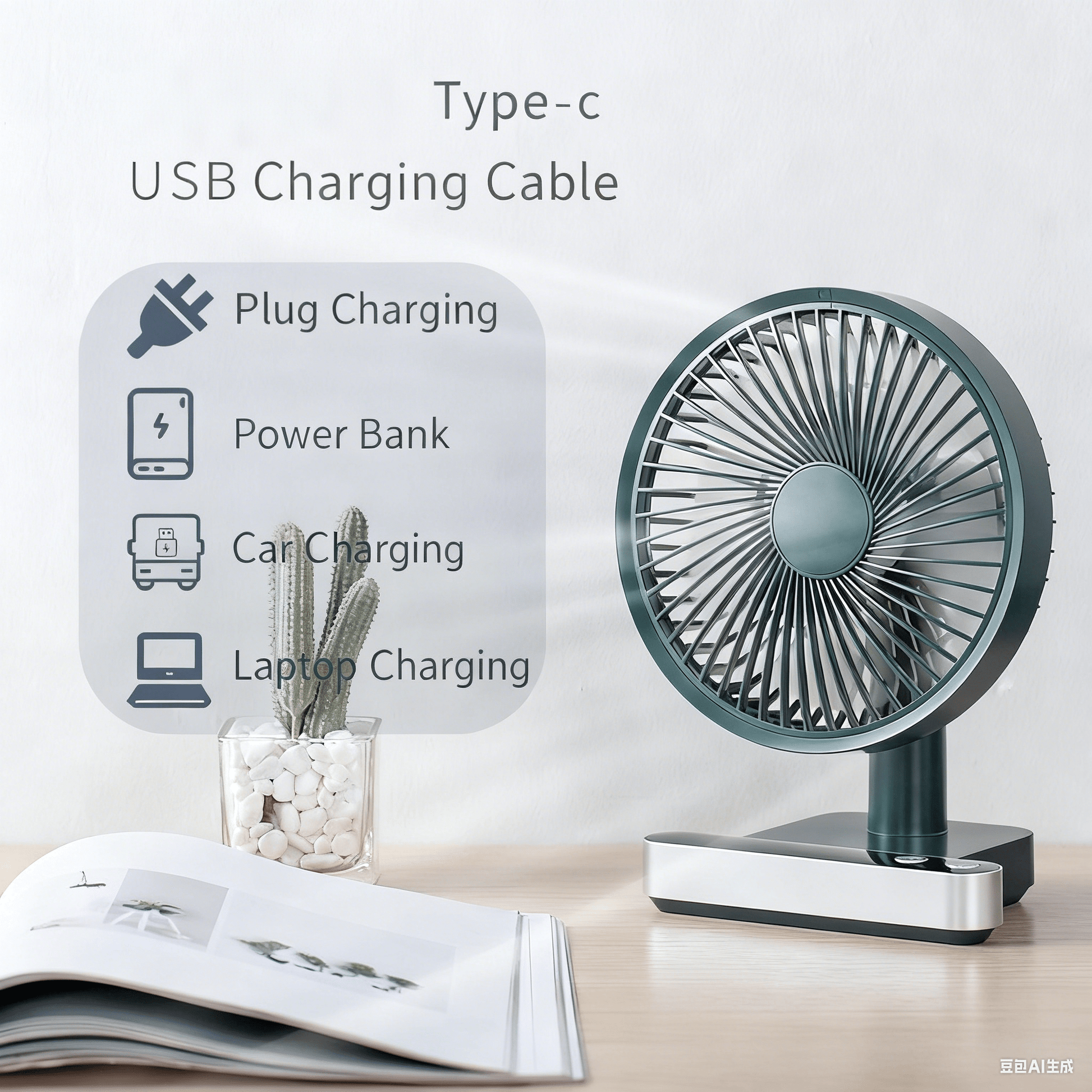 FC31 Desktop Oscillating Fan - Fan C