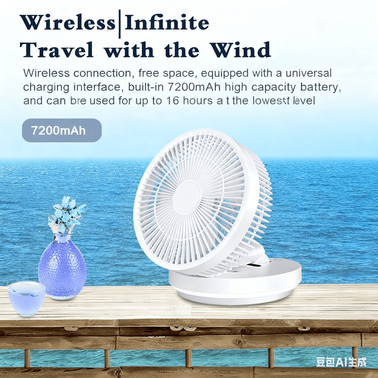 FC41 Desktop Oscillating Fan Pro - Fan C