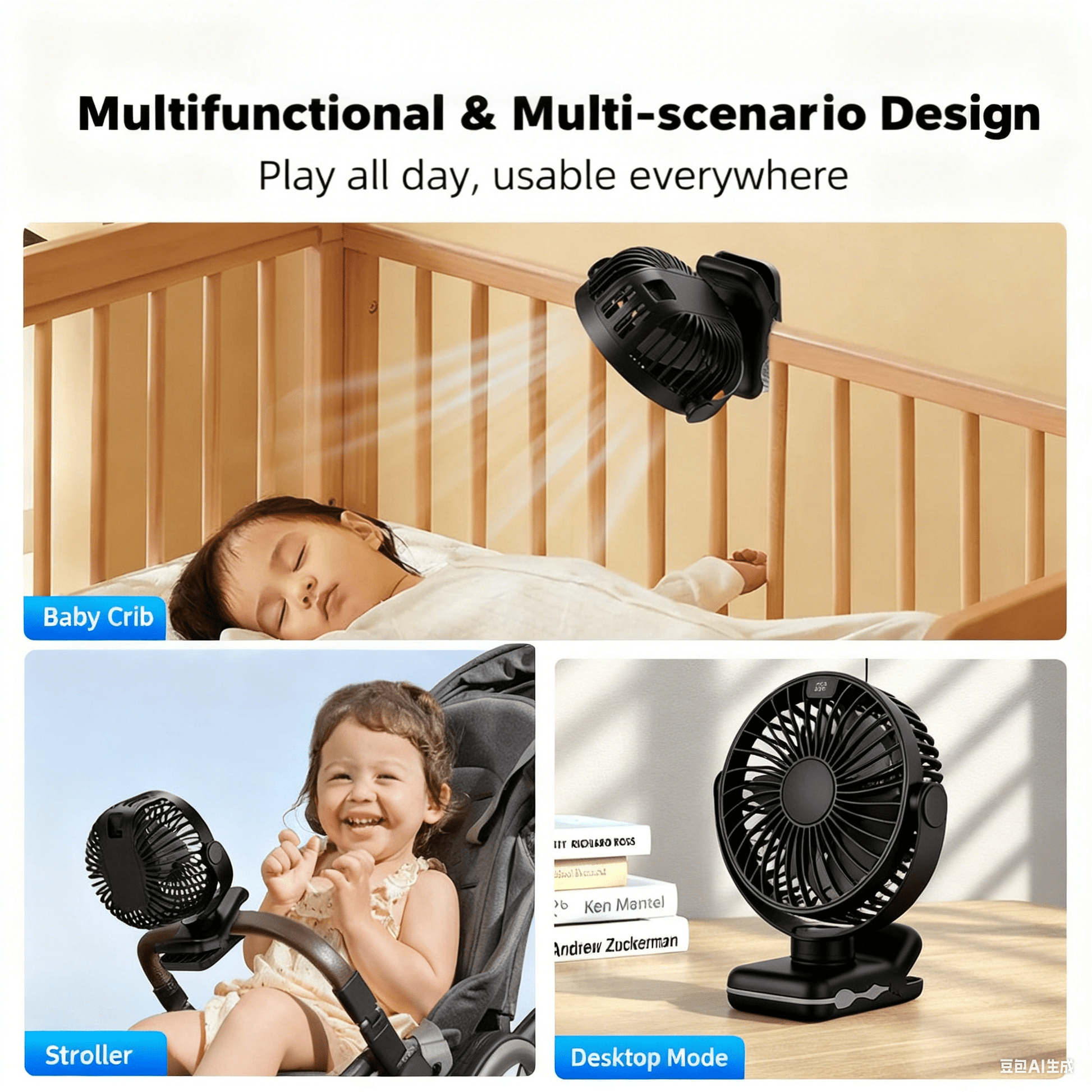 FC60 Universal Clamp Fan - Fan C