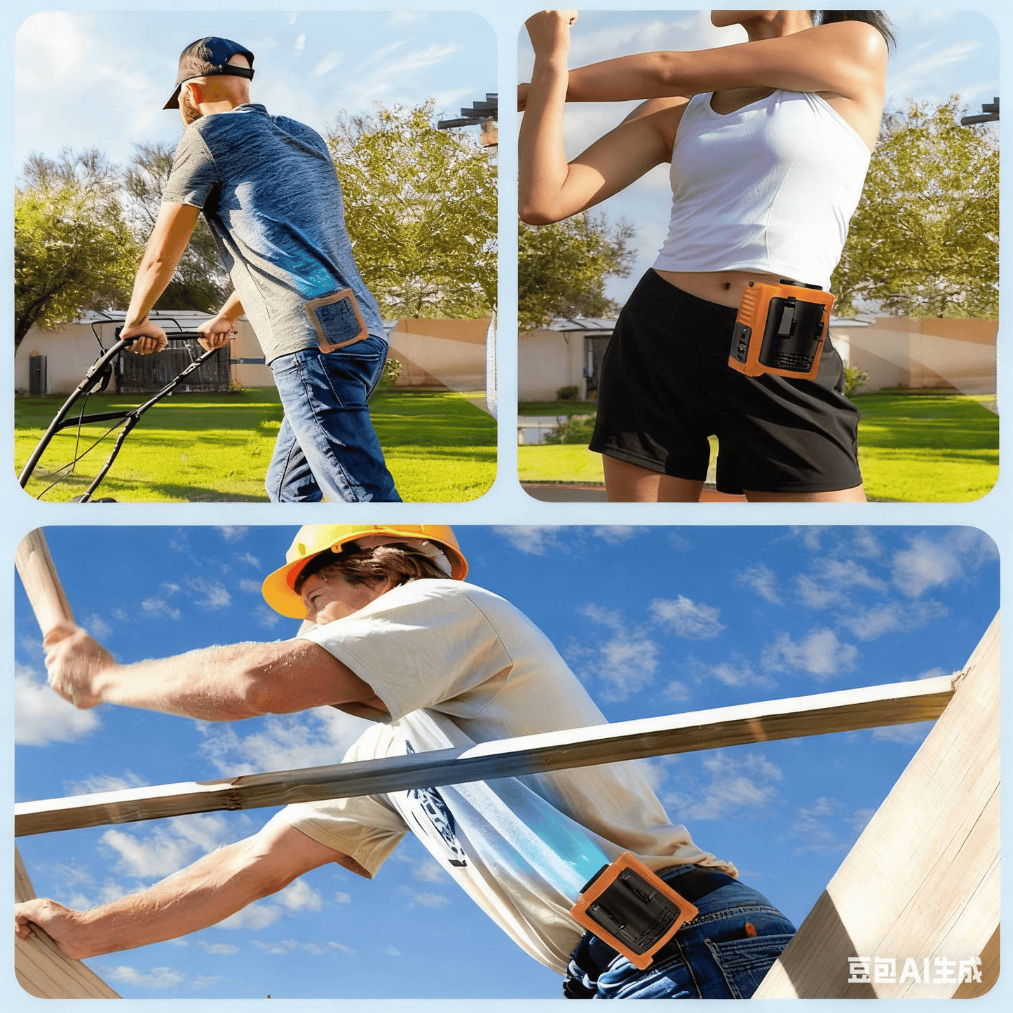 FC70 Waist Clip - on Fan - Fan C