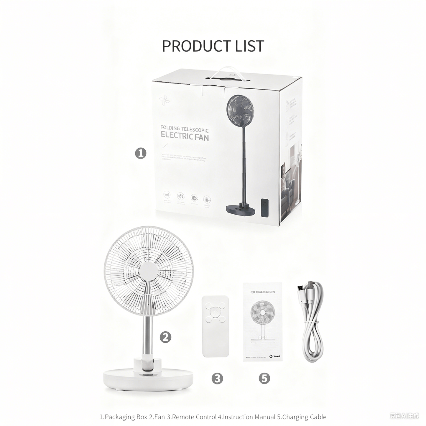 FC80 Floor Oscillating Fan Pro - Fan C