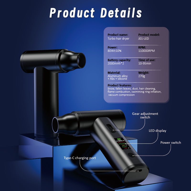FC92 Handheld Turbo Blower Pro - Fan C